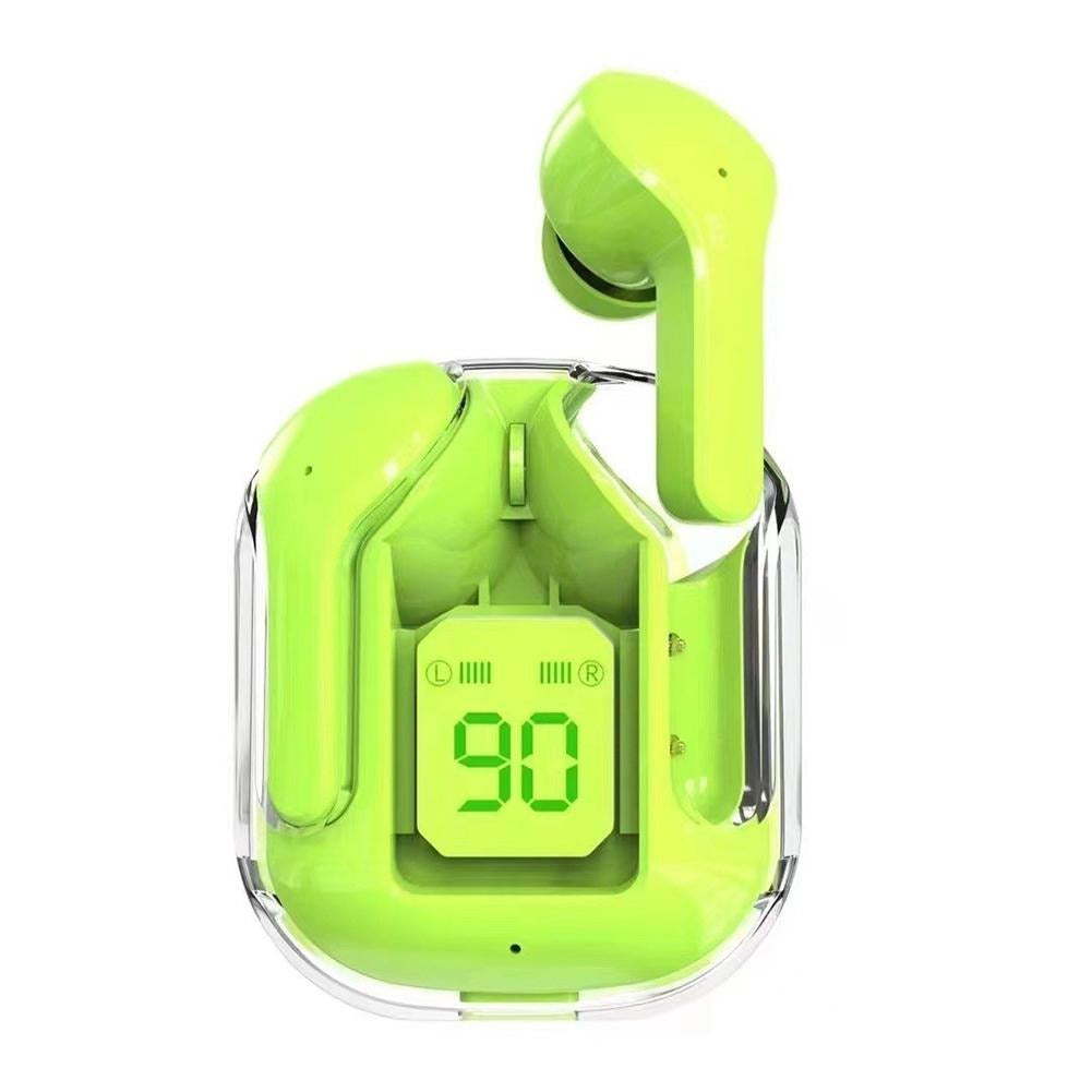 Air31 Wireless Earbuds | Transparent Bluetooth 5.3 with LED Display