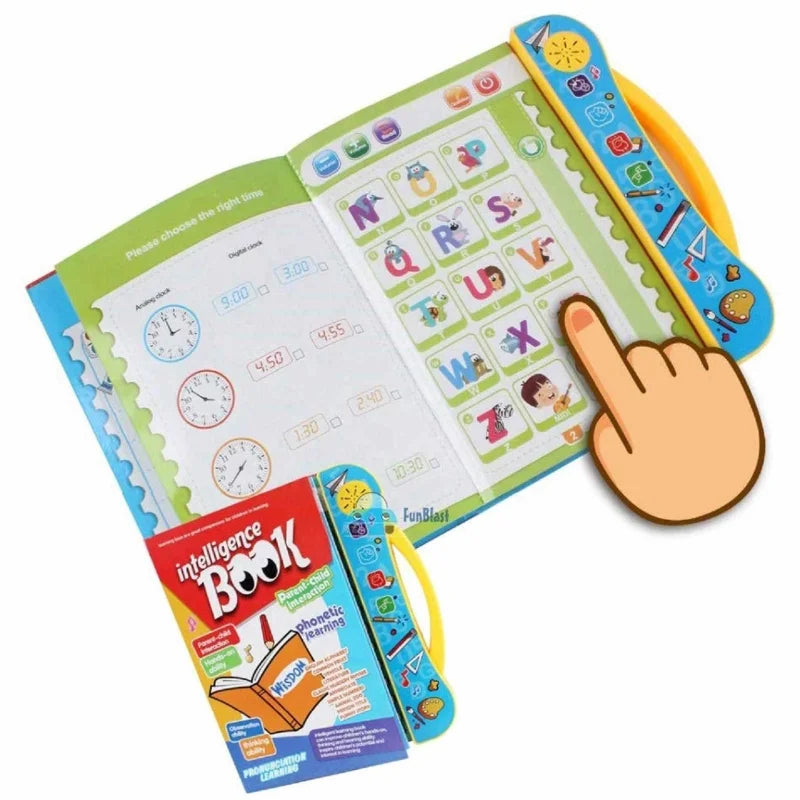 Interactive Learning Book for Kids | Letters, Numbers & Sounds