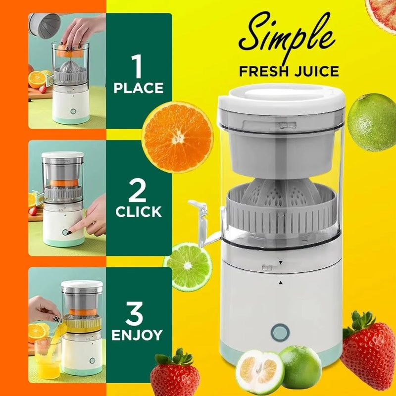 Portable Electric Citrus Juicer | USB Rechargeable & Easy to Clean
