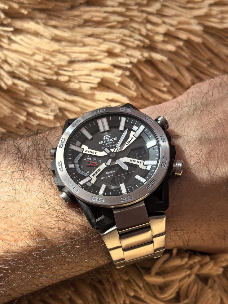 Multifunctional Stylish Stainless Steel Casio Watch