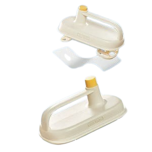 Kitchen Bathroom Toilet Cleaning Magic Brush Glass Wall Cleaning Bath Brush Handle Cleaning Rag Ceramic Window Slot Clean Brush Kitchen Gadgets