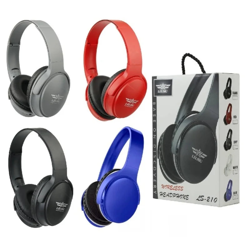 Lelisu LS-210 Wireless Headphones | Deep Bass & Noise Cancelling