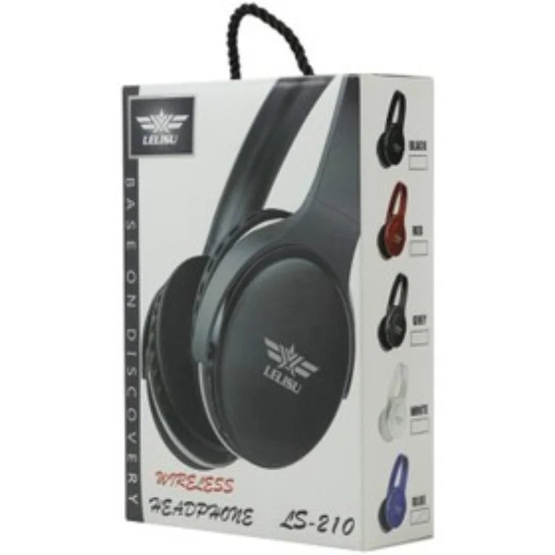 Lelisu LS-255 Wireless Headphones | Bass Bluetooth Over-Ear