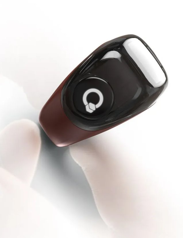 iQibla Smart Zikr Ring Flex OLED Bluetooth Tasbeeh Counter with Prayer Time Reminder