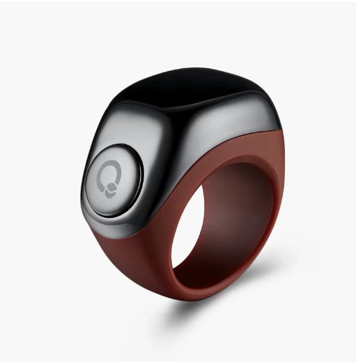 iQibla Smart Zikr Ring Flex OLED Bluetooth Tasbeeh Counter with Prayer Time Reminder