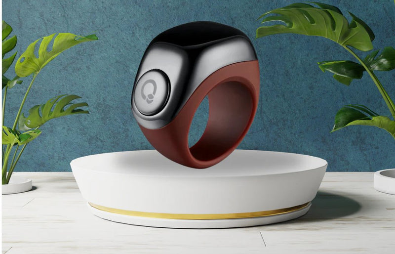 iQibla Smart Zikr Ring Flex OLED Bluetooth Tasbeeh Counter with Prayer Time Reminder